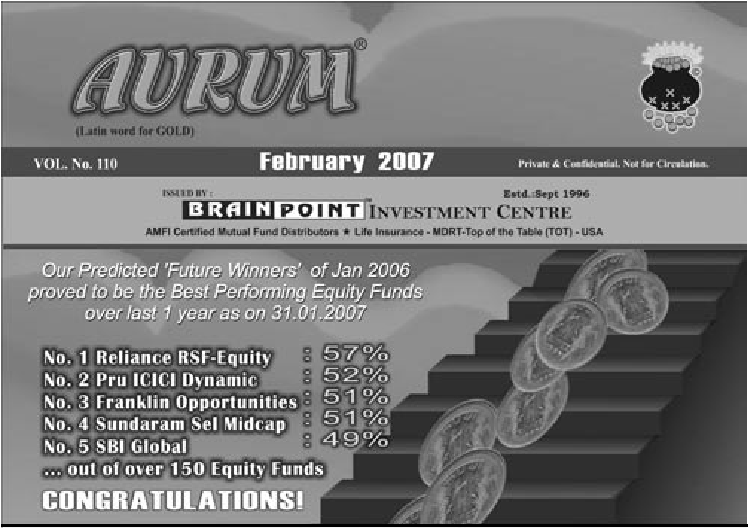 Aurum February 2007 Cover
